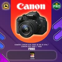 Gambar KAMERA CANON EOS 700D 18-55 IS STM / CANON EOS 700D / 700D dari Smart Camera undefined 1 Tokopedia