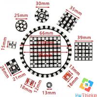 Gambar LED RGB WS2812 WS2812B 5050 FOR ARDUINO NEOPIXEL 5V PANEL ROUND MATRIX - 1 Bit dari Fujistorem undefined 3 Tokopedia