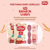 Gambar New Cerelac Bubur Bayi Rasa Beras Merah & Apel Jeruk Pisang 120G Free Sendok Lidah Best Seller dari qqyoo undefined 5 Tokopedia