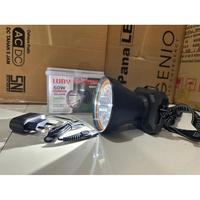 Gambar Senter Kepala LUBY L-2903L / L-2903K 60W 60 Watt Led Rechargeable Headlight - PUTIH dari Aneka Senter Led undefined 3 Tokopedia
