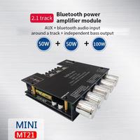 Gambar Original Audio Stereo Bass Power Amplifier Board ZK-TB21 TPA3116D2 Bluetooth 5.0 Amplifier Board 50Wx2+100W dari Aneka Mixer Audio undefined 3 Tokopedia