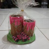 Gambar Tempat pensil dari botol plastik di lapisi kain flanel/handmade dari R14R STORE undefined 4 Tokopedia