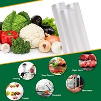 Gambar plastik vacuum bag makanan emboss kantong plastik vakum vacum sealer makanan basah kering daging frozen food food grade aman dikonsumsi - 12X500cm dari Tropic elektronik aksesoris undefined 3 Tokopedia