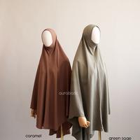 Gambar Tudung Labuh / Khimar Tudung Labuh By Aura - Caramel dari muthi shop.id undefined 2 Tokopedia
