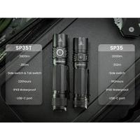 Gambar SOFIRN SP35T SENTER LED TACTICAL CREE XHP50.2 3800 LUMENS 21700 USB C - SENTER SAJA dari Aneka Senter Led undefined 4 Tokopedia