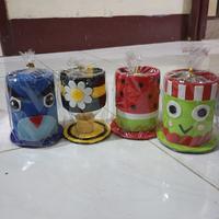 Gambar Tempat pensil dari botol plastik di lapisi kain flanel - biru 2 btl bsr dari R14R STORE undefined 1 Tokopedia