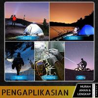 Gambar SENTER LED XHP50 WELITE BISA DI ZOOM SUPER TERANG TYPE C WATERPROOF BATERAI BISA DI GANTI dari Aneka Senter Led undefined 5 Tokopedia