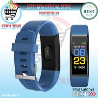 Gambar Smartband Jam Tangan Gelang Pintar Smartwatch Bluetooth ID115 Waterproof IP67 Biru Smart Band Fitnes Tracker Bracelet Alat Pengukur Jejak Langkah Pelacak Kebugaran Monitor Detak Denyut Jantung Jam Tangan Olah Raga Sport 115 Gelang Keren Pintar Multifungsi dari Septi Jaya undefined 5 Tokopedia