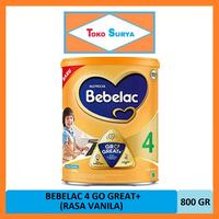 Gambar Bebelac 4 Gro Great Susu Pertumbuhan Anak 3-5 Tahun Rasa Vanila 800 Gr dari Toko Surya 88 undefined 1 Tokopedia