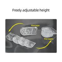 Gambar Fungsional Insole Peninggi Badan Gel Silicon Invisible Dikaki Alas Sepatu Insole Sepatu Wanita Bantalan Peninggi Badan Blk5La - GEL PENINGGI dari Farida Khouri Collcet undefined 5 Tokopedia