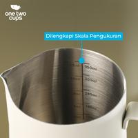 Gambar Milk Jug 350ml White Stainless / Milk Jug 350ml Putih dari Lets Brew undefined 3 Tokopedia