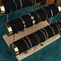 Gambar Three Tier Racks Jewelry Display Stand Rak Gelang Gantung Rak Kalung Aesthetic Detachable Bracelet Holder Gantungan Accesories - Putih dari Berkah Bazaar 668 undefined 5 Tokopedia