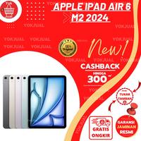 Gambar Apple IPad Air 6 M2 11 & 13 Inch 2024 512GB 256GB 1TB 128GB WiFi Only - 11'INCH 128GB, SPACE GRAY dari Yokjual undefined 1 Tokopedia