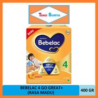 Gambar Bebelac 4 Gro Great Susu Pertumbuhan Anak 3-5 Tahun Rasa Madu 400 Gr dari Toko Surya 88 undefined 1 Tokopedia