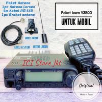 Gambar Paket  Rig Icom IC V3500 Untuk Mobil Kecil / Mobil LV dari Ici Store Jkt undefined 1 Tokopedia