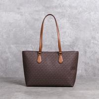 Gambar Tas MICHAEL KORS MK MONOGRAM DARK BROWN CAMEL ZIP TOTE BAG 100% ORIGINAL - 33X26X13CM - 33X26X13CM dari HYPESNEAKER.IDN undefined 3 Tokopedia