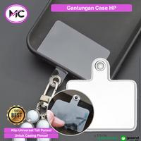 Gambar Gantungan Case HP Mika Cantolan Bening Universal Clip Holder Gantung Handphone Tali HP Konektor Murah dari MC gudang undefined 4 Tokopedia