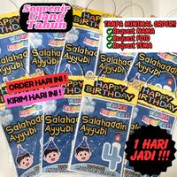 Gambar Souvenir Ulang Tahun Anak Custom Premium Kekinian Laki Laki Perempuan 1 HARI JADI Paket Bingkisan Sovenir Hampers Ultah Murah Grosir Lusinan - ULTAH A, Hitam dari MEAM Mainan Edukasi undefined 1 Tokopedia