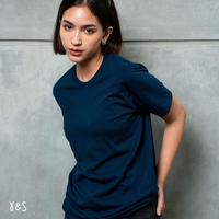 Gambar Kaos Polos Y&S Premium Cotton 24s - Hitam, M dari Yarn & spindle undefined 5 Tokopedia