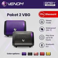 Gambar Venom Paket 2 Speaker Bluetooth Wireless Stereo Venom Baby Gear VBG - Kuning (1), Rose Gold (2) dari Venom Audio undefined 1 Tokopedia