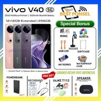 Gambar VIVO V40 5G NFC RAM  12GB + 12GB /256GB | V40 8GB + 8GB /256 GB | V40 5G 12GB + 12GB /512 NFC GARANSI RESMI VIVO INDONESIA - V40 12/256PURPL, NO BONUS dari BEST PONSEL undefined 1 Tokopedia