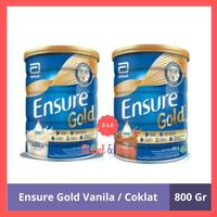Gambar ENSURE GOLD VANILA 800 GR / ENSURE GOLD COKLAT 800 GR - Gold Vanila 800, Susu Saja dari baru 11 undefined 1 Tokopedia