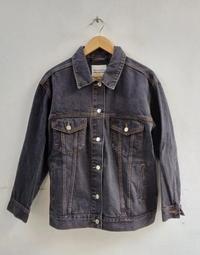 Gambar PULL&BEAR WOMAN JAKET DENIM OVERSIZE BARU ASLI ORIGINAL - M dari georgemomstore2 new undefined 2 Tokopedia
