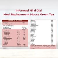Gambar WRP Meal Replacement Mocha Green Tea 324G 6 Sachet Terlaris dari Getshop77 undefined 3 Tokopedia