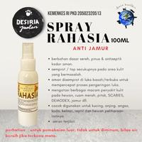 Gambar Spray Rahasia Desiria Jualan - Spray Ampuh Atasi Jamur / Scabies / Luka / Ruam / Demodex Anjing Kucing Kelinci Reptil (100 ML) dari Dunia Kecilkuu undefined 1 Tokopedia
