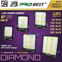 Gambar Probest Diamond Lampu Led Sorot Cob Lampu Tembak Led Cob Ip66 Sni Waterproof 100W 100Watt 100 W Watt Lampu Sorot Lampu Tembak Led Tahan Anti Air Hujan Outdoor Lapangan Parkir Jalan Taman Panggung Dekorasi Hias Booth Pameran Super Terang Murah Jarak Jauh - Putih dari TOKO BERKAHMANAH undefined 2 Tokopedia