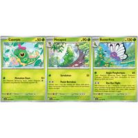 Gambar Pokemon TCG Indonesia - Caterpie, Metapod, Butterfree sv2a - Butterfree dari Poke Farm undefined 1 Tokopedia
