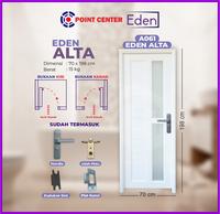 Gambar Termurah EDEN  pintu UPVC alta A061 70 x 198 - LUAR SEMARANG, Bukaan KIRI dari Point Center undefined 1 Tokopedia