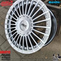 Gambar Velg Mobil Kijang Kapsul Ring 16 Velg Racing Hsr Amarasi Model Jari Jari R 16 dari HSR WHEEL BANZAI RIMS undefined 3 Tokopedia