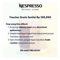 Gambar Nespresso Vertuo Next Deluxe Coffee Machine Silver, with Aeroccino3 dari Nespresso Official Store undefined 4 Tokopedia