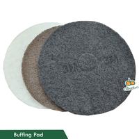 Gambar Buffing pad sparepart mesin poles 3M - Ukuran 16"/ 17" / 20" Pembersih lantai noda berat dan ringan - 16", Hitam dari Alkeba Bandung undefined 1 Tokopedia