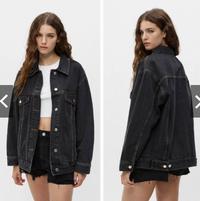 Gambar PULL&BEAR WOMAN JAKET DENIM OVERSIZE BARU ASLI ORIGINAL - M dari georgemomstore2 new undefined 1 Tokopedia