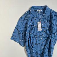 Gambar Sale Uniqlo Kemeja Motif Kerah Terbuka Unsodo Original/Sale Uniqlo Open Collar Shirt Original - Blue, S dari Badmarket92 undefined 5 Tokopedia