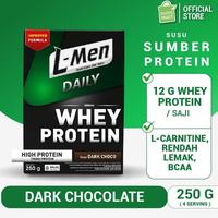 Gambar TermuraH yuk!! L-Men Hi Protein Whey Daily Dark Chocolate dari esteskeren undefined 1 Tokopedia