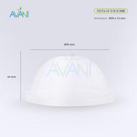 Gambar Avani Eco PLA Cups + LID / Gelas PLA + Tutup (1 pairs) - Dome Lid, 12 Oz dari Avani Eco Bali undefined 4 Tokopedia