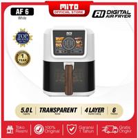 Gambar Mito Air Fryer AF 6 Airfryer AF6 AI Fryer Low Watt Digital Touch dari BEST MART88 undefined 2 Tokopedia
