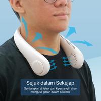 Gambar kipas angin kalung leher portable 3 Speed Digital Rechargeable dari Yuvie1shopp undefined 2 Tokopedia