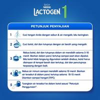 Gambar Nestlé LACTOGEN 1 Susu Formula 0-6 bln Box 350g dari wissmant id undefined 5 Tokopedia