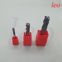 Gambar End Mill Carbide Leo Bull Nose / Corner Radius 4/6/8/10/12 mm R0.5/R1 HRC 55 4 Flute CNC Milling Cutter Bits Tungsten EndMill - R1, M4x100 dari Leo Tools & Accessories undefined 4 Tokopedia
