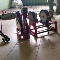 Gambar Mesin las pipa HDPE 160 manual (2 Clamp)  | Mesin penyambung pipa HDPE murah 40-160 mm manual 2 clamp dari Distributor HDPE murah undefined 3 Tokopedia