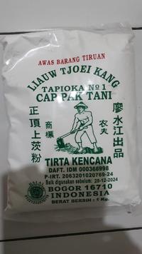 Gambar 1 Dus Sagu cap Pak Tani Liauw Tjoei Kang Tirta Kencana Tepung Tapioka / 1kg x 25 bungkus dari Trikoshopp undefined 2 Tokopedia