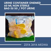 Gambar Urine Container Onemed 60 ml Non Sterile bag isi 50 / Pot Urine dari Zefa Jaya Medika undefined 1 Tokopedia