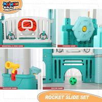 Gambar Perosotan Playground Anak Slide Soccer Basket Ball Playhouse Set dari Mainan Plus undefined 3 Tokopedia