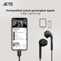 Gambar JETE Classic 2 Earphone Lightning iPhone | Headset iPhone with Mic Garansi Resmi 2th - Putih dari Doran Gadget Official undefined 2 Tokopedia