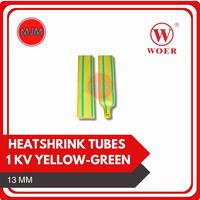 Gambar Heatshrink Tubes / Selang Bakar 13 mm Yellow-Green dari UD MUJUR MAKMUR undefined 2 Tokopedia