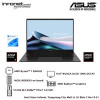 Gambar ASUS ZENBOOK OLED UM3406HA-OLED752 R7 8840HS 16GB 512GB SSD AMD Radeon Graphics 14" FHD dari INFONET Mall TangCity Tangerang undefined 1 Tokopedia